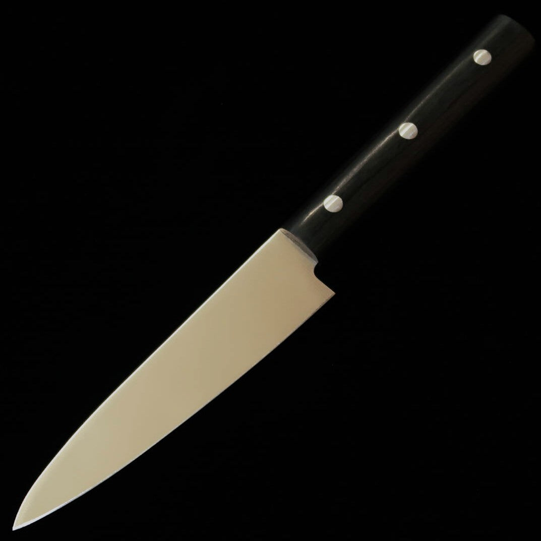 Masahiro MASAHIRO Petty Inox Cabo redondo de madeira laminada reforçada (120 mm)