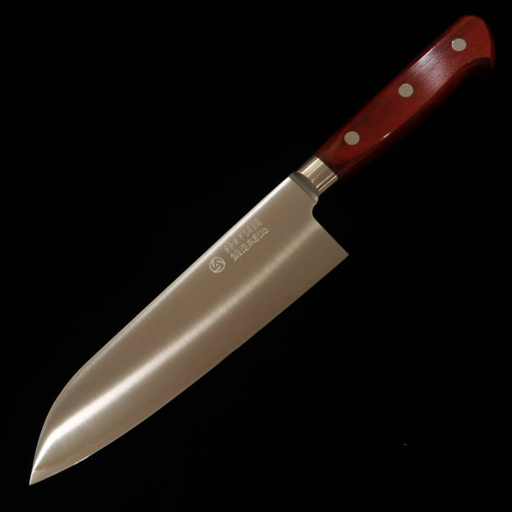 Santoku MIURA Powdered High-Speed Steel with WR Handle (170mm)