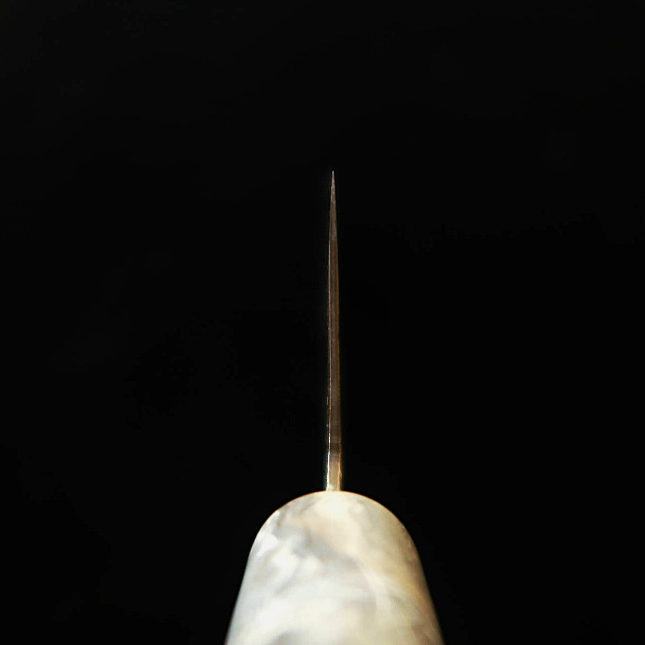 MIWA HAMONO – Couteau hybride Nakiri-Gyuto, Acier Aogami 1 (Bleu 1), Manche en noyer (180 mm)