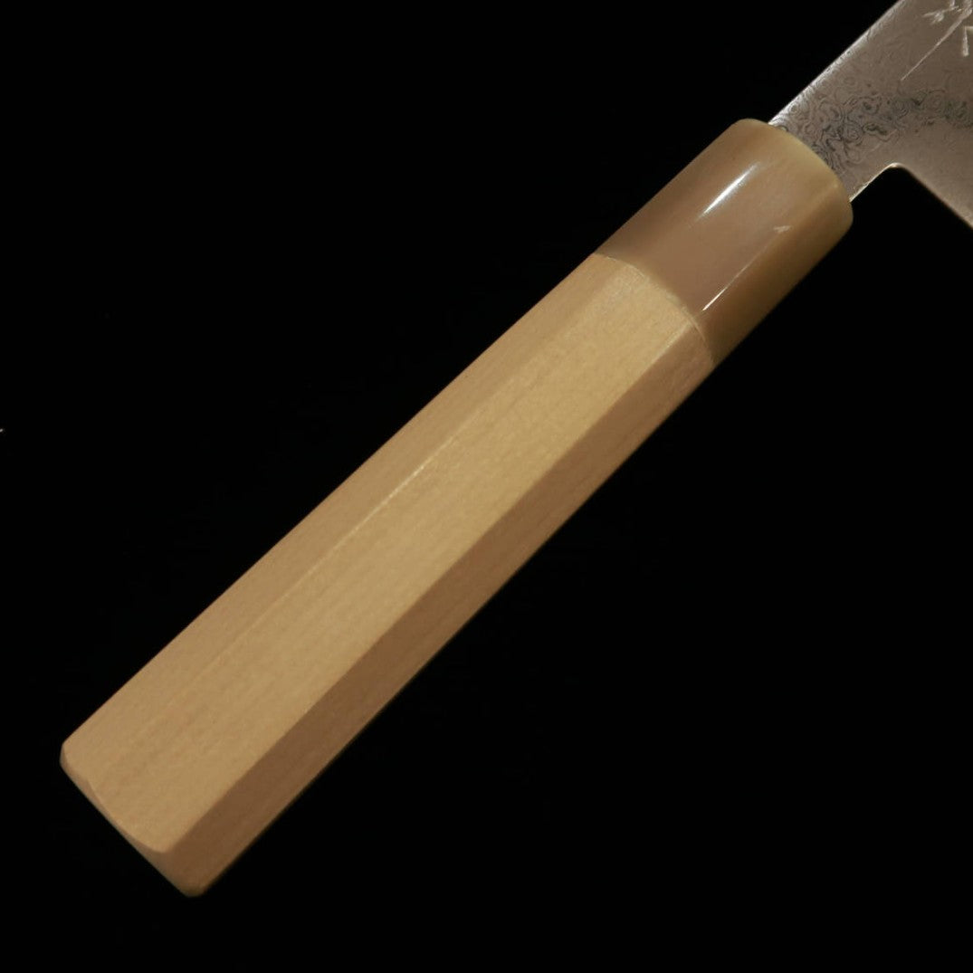 MIURA Miura VG-10 gyuto Damasco mango octogonal de magnolia (210 mm)