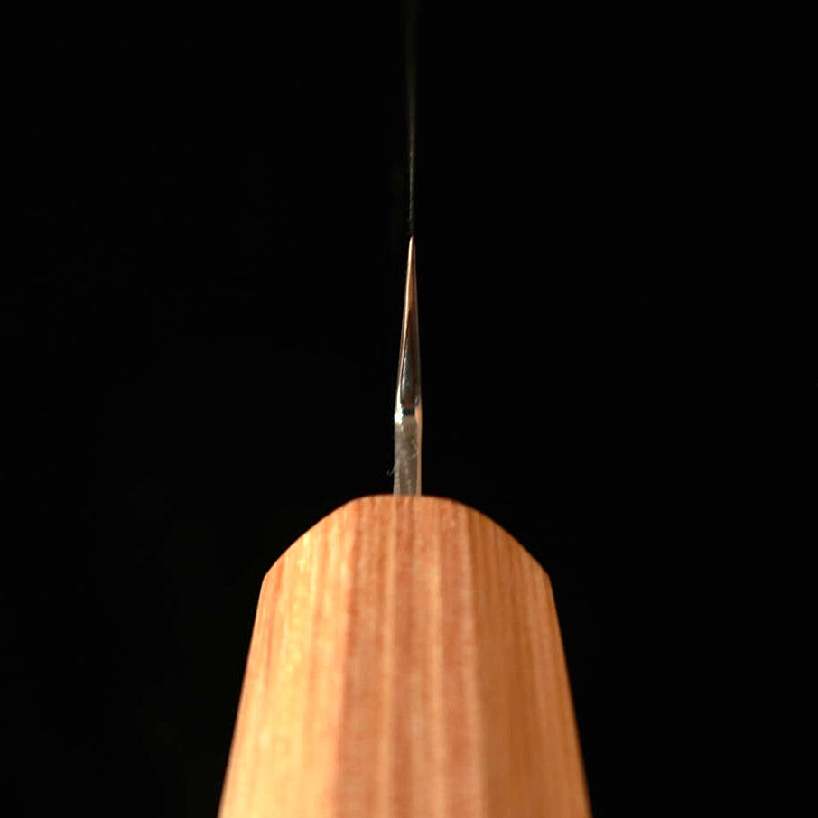 V.ROAD Nōshū Masatsune Petty VG10, martelada, Damasco de 33 camadas, cabo laminado reforçado branco×branco (150 mm)