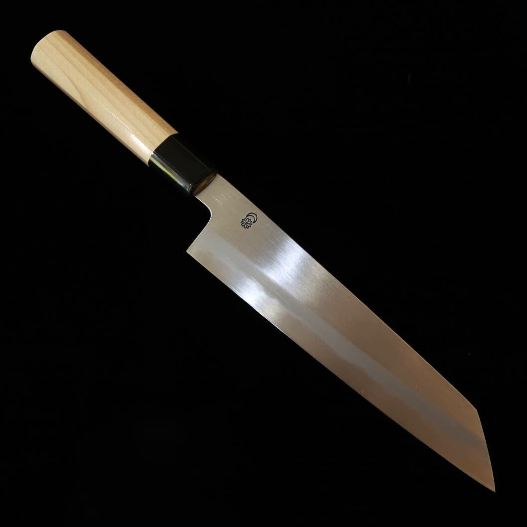 堺菊守SAKAIKIKUMORI 霞 切付牛刀 白紙二号 朴八角柄（210/240mm）