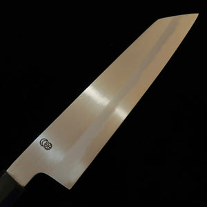Sakai Kikumori SAKAIKIKUMORI Kikuzuki Kasumi Kiritsuke Gyuto Shirogami #2, cabo octogonal de magnólia (210/240mm)