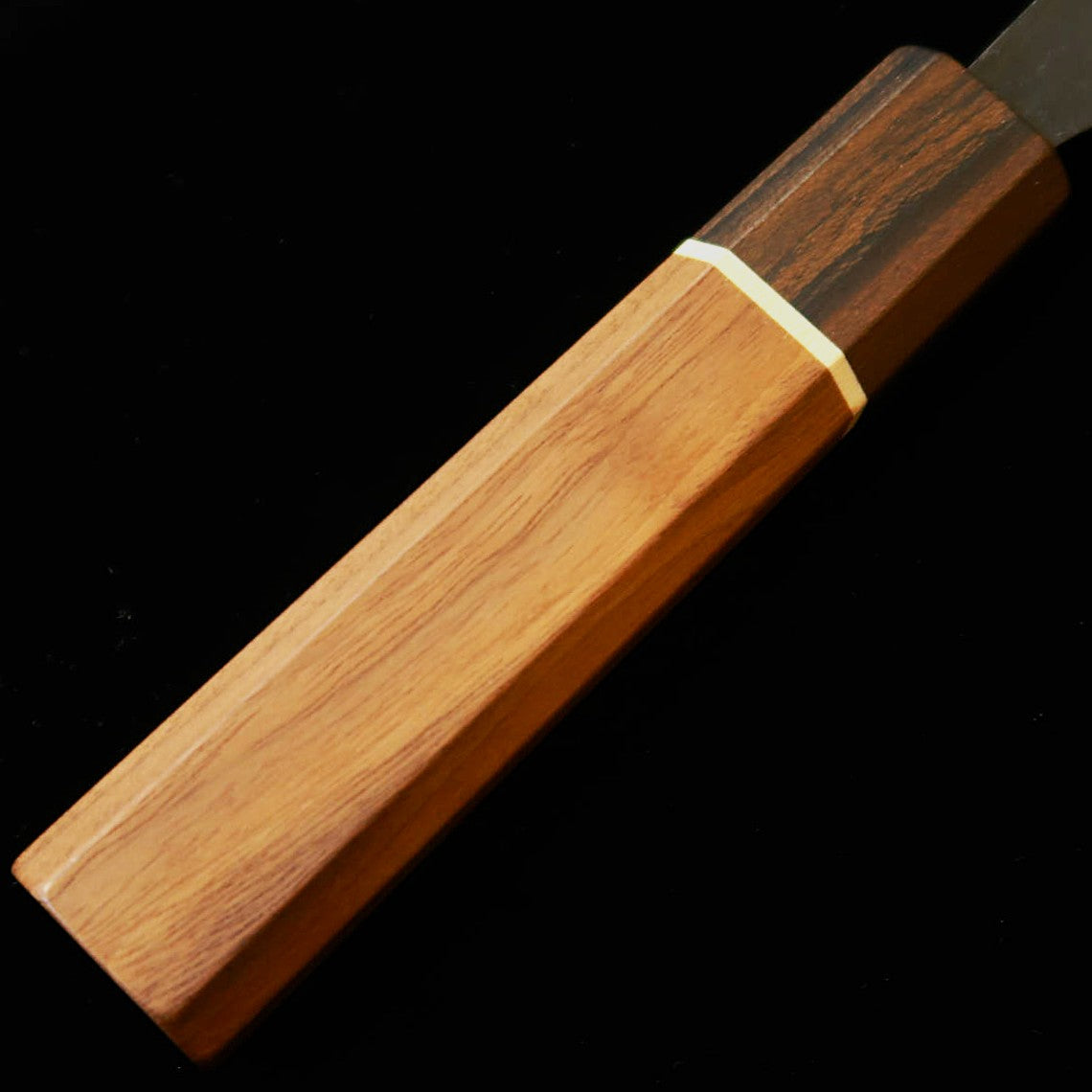 MIURA - Petit couteau universel - Acier Shirogami No.2 - Kurouchi - Manche octogonal SGW (105 mm)