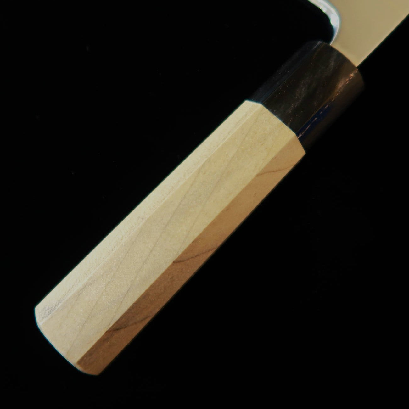 三浦MIURA　出刃　左利き用　銀三　水牛朴八角柄　（150-180ｍｍ）