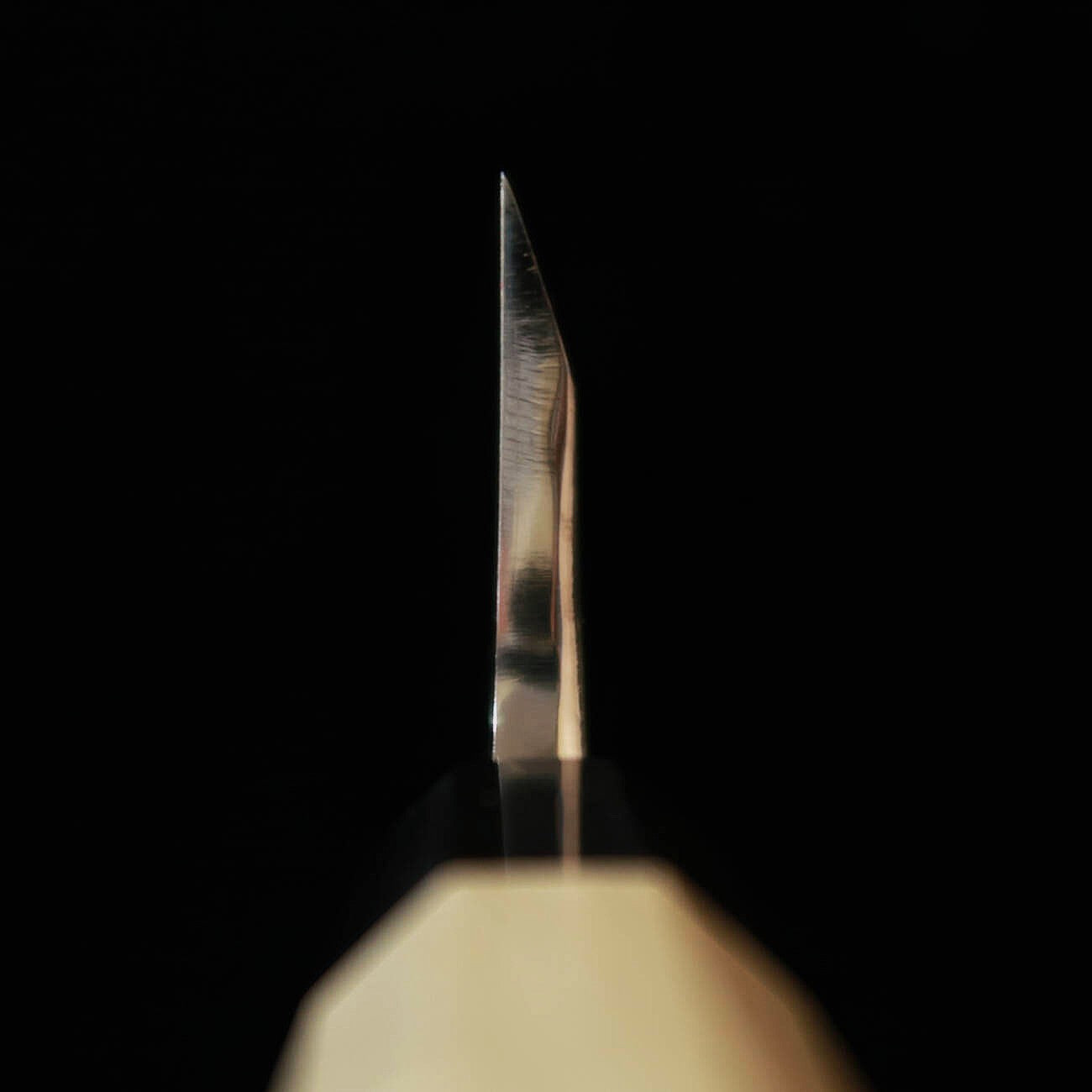 三浦MIURA　出刃　左利き用　銀三　水牛朴八角柄　（150-180ｍｍ）