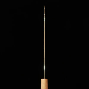 Yuta Katayama YUTA KATAYAMA VG10 Damas Finition polie Sujihiki Manche en palissandre forme châtaigne (240/270 mm)