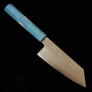 HADO Petty, Shiosai series, VG10, Hammered finish with Stabilized Wood Handle (135mm)