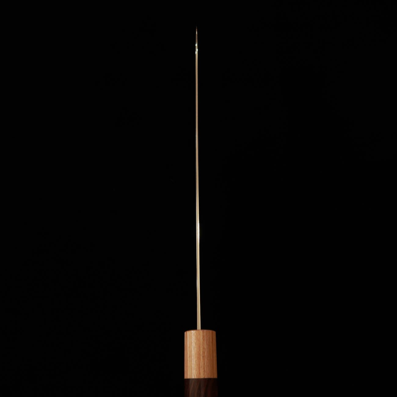 Yuta Katayama VG10 Damas finition polie Gyuto manche châtaignier en forme de marron (210/240 mm)