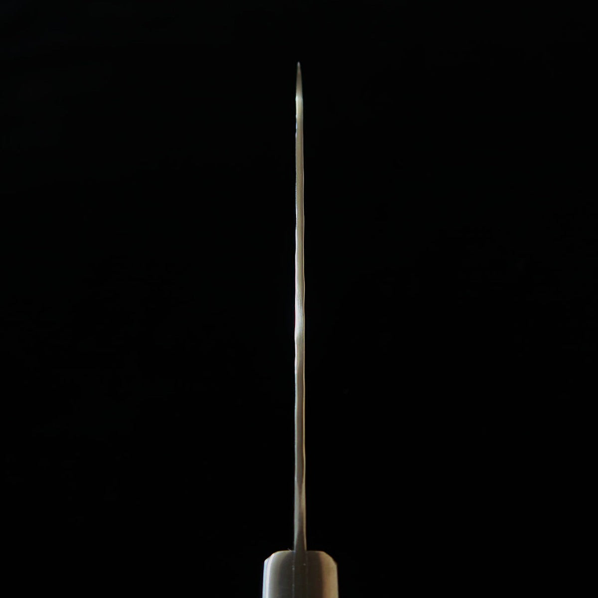 石鎚ISHIDUCHI ペティ VG10 鎚目 67層ダマスカス 緑ハンドル （135ｍｍ）