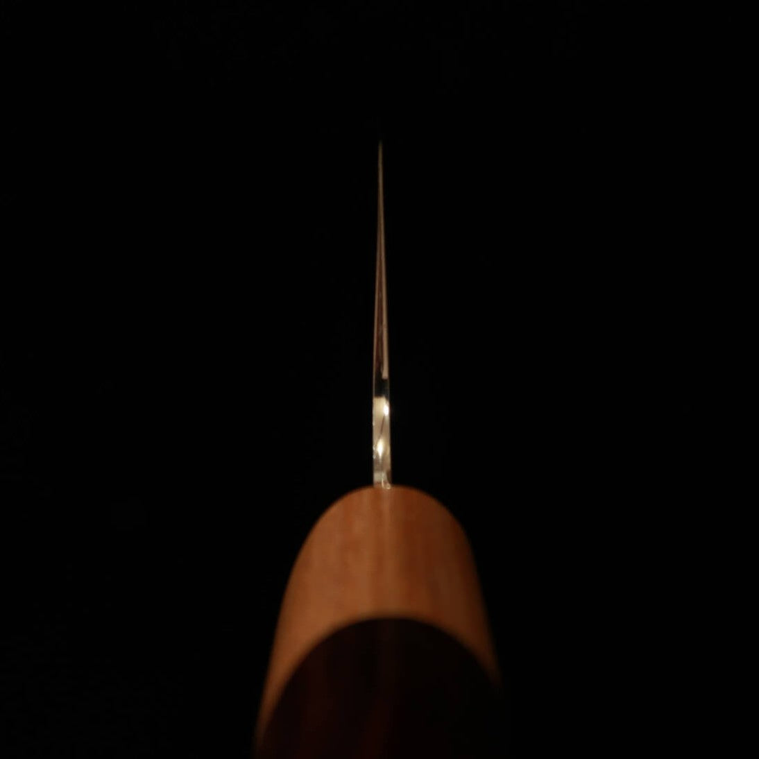 Yuta Katayama VG10 Damas finition polie Gyuto manche châtaignier en forme de marron (210/240 mm)