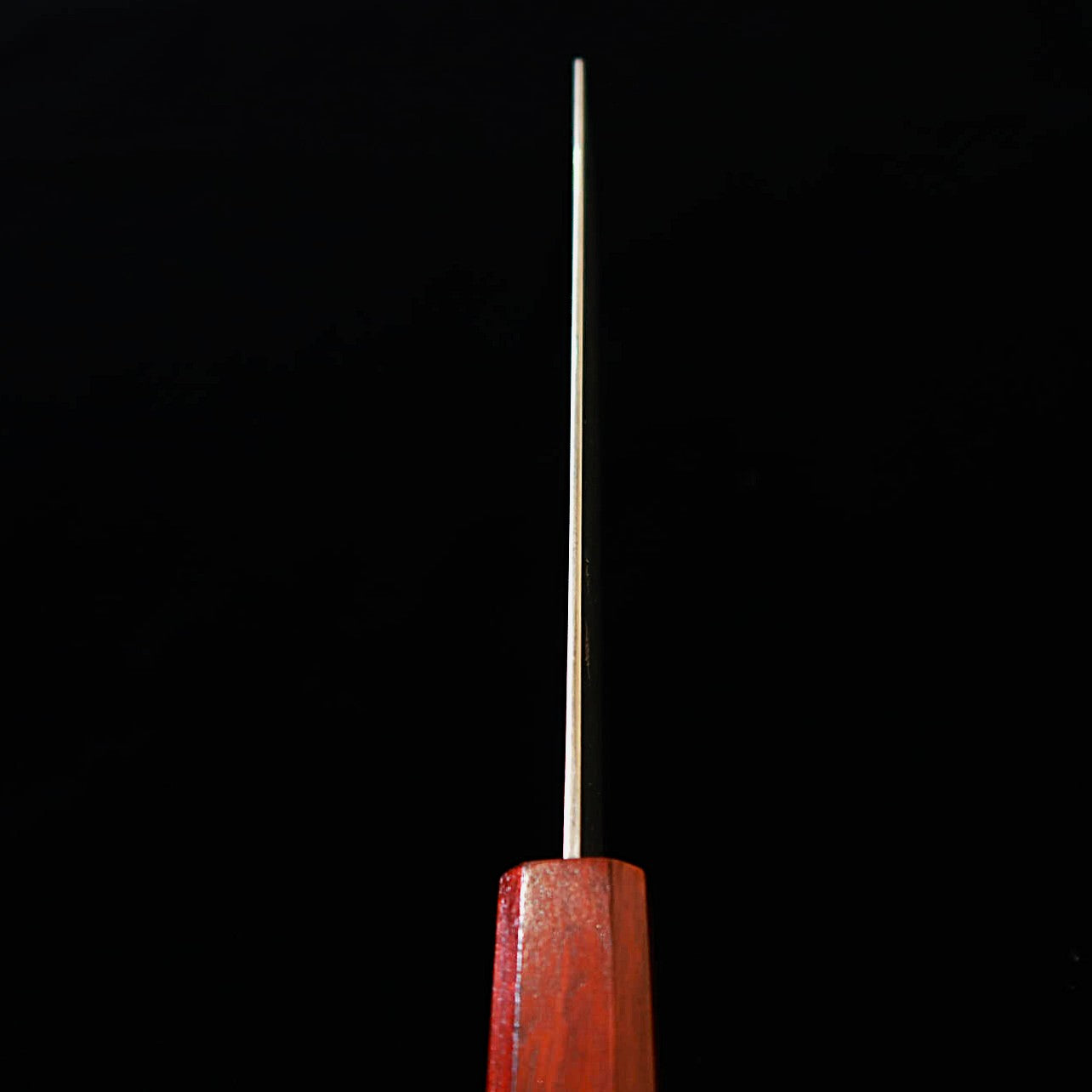 石鎚ISHIDUCHI　菜切　VG10　67層ダマスカス　黒檀八角紫檀口　（165ｍｍ）