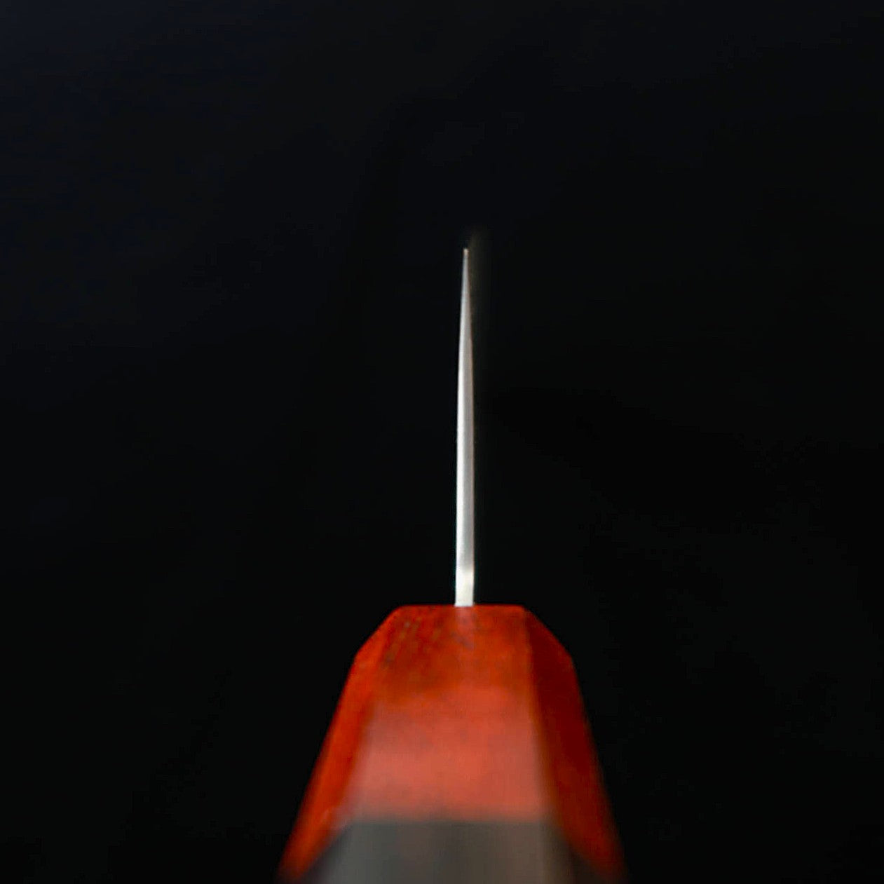 石鎚ISHIDUCHI　菜切　VG10　67層ダマスカス　黒檀八角紫檀口　（165ｍｍ）