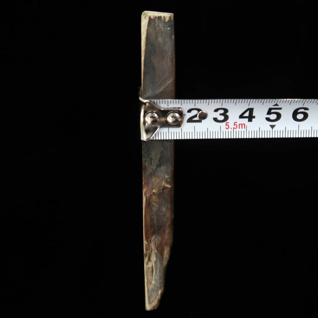 天然砥石 中山合砥 コッパ 　112×130×11mm