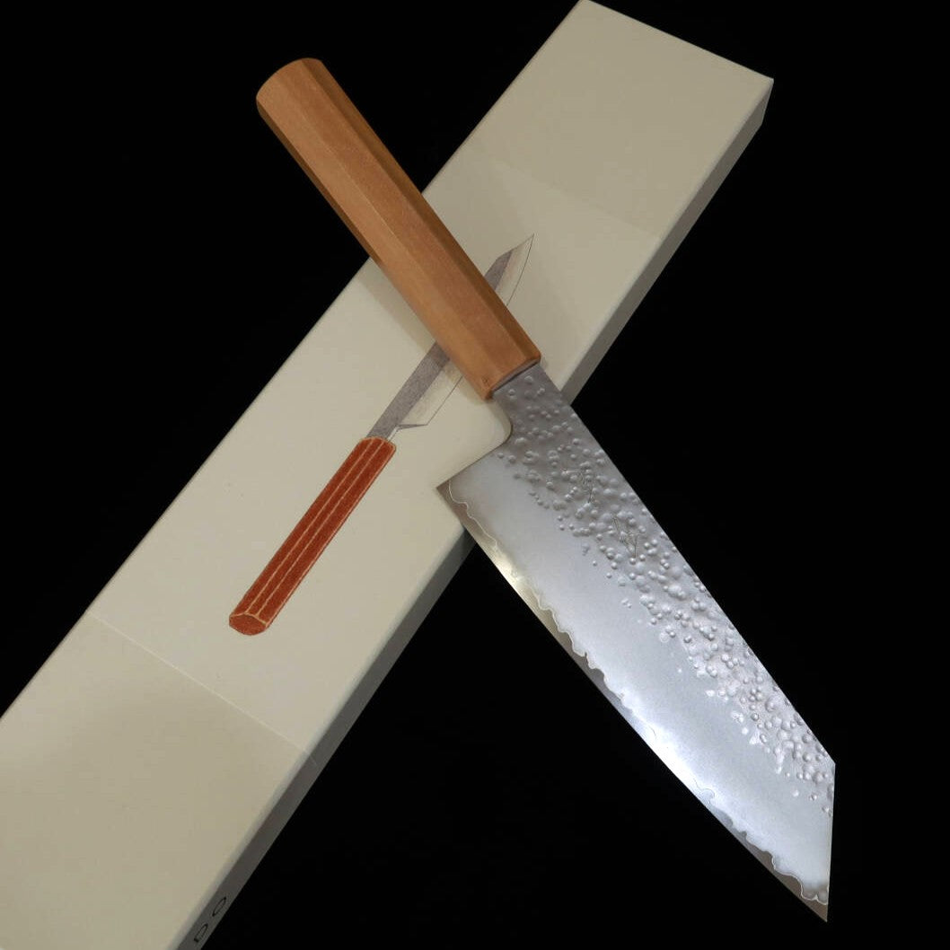 HADO Shiosai VG10 martillado, mango de olivo, bunka (180 mm)