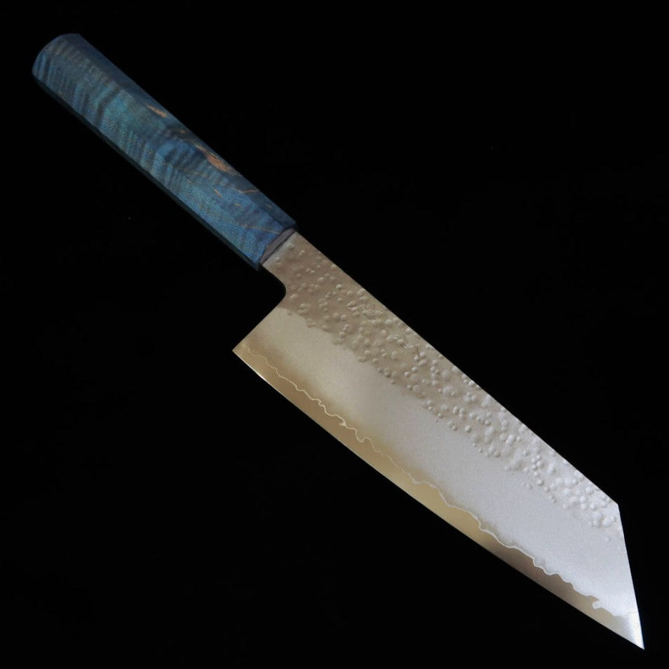 HADO Hado, serie Shiosai, VG10, martilleado, mango de madera estabilizada, bunka (180 mm)