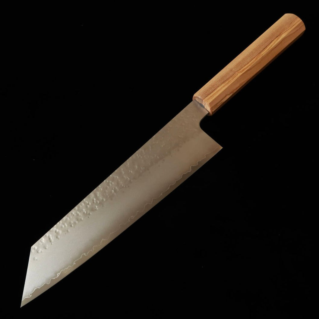 Hado Shiosai VG10 Tsuchime, Manche en bois d'olivier, Gyuto (210 mm)
