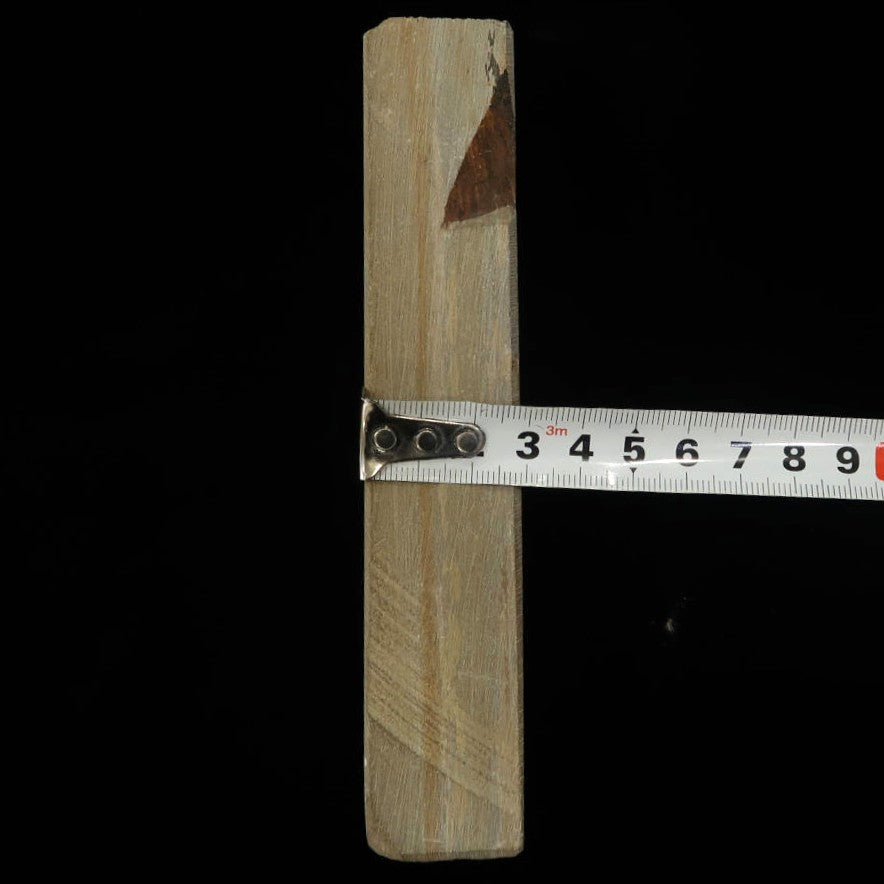 天然砥石　中山　畑中時代　コッパ　手切り（45×159×29mm）