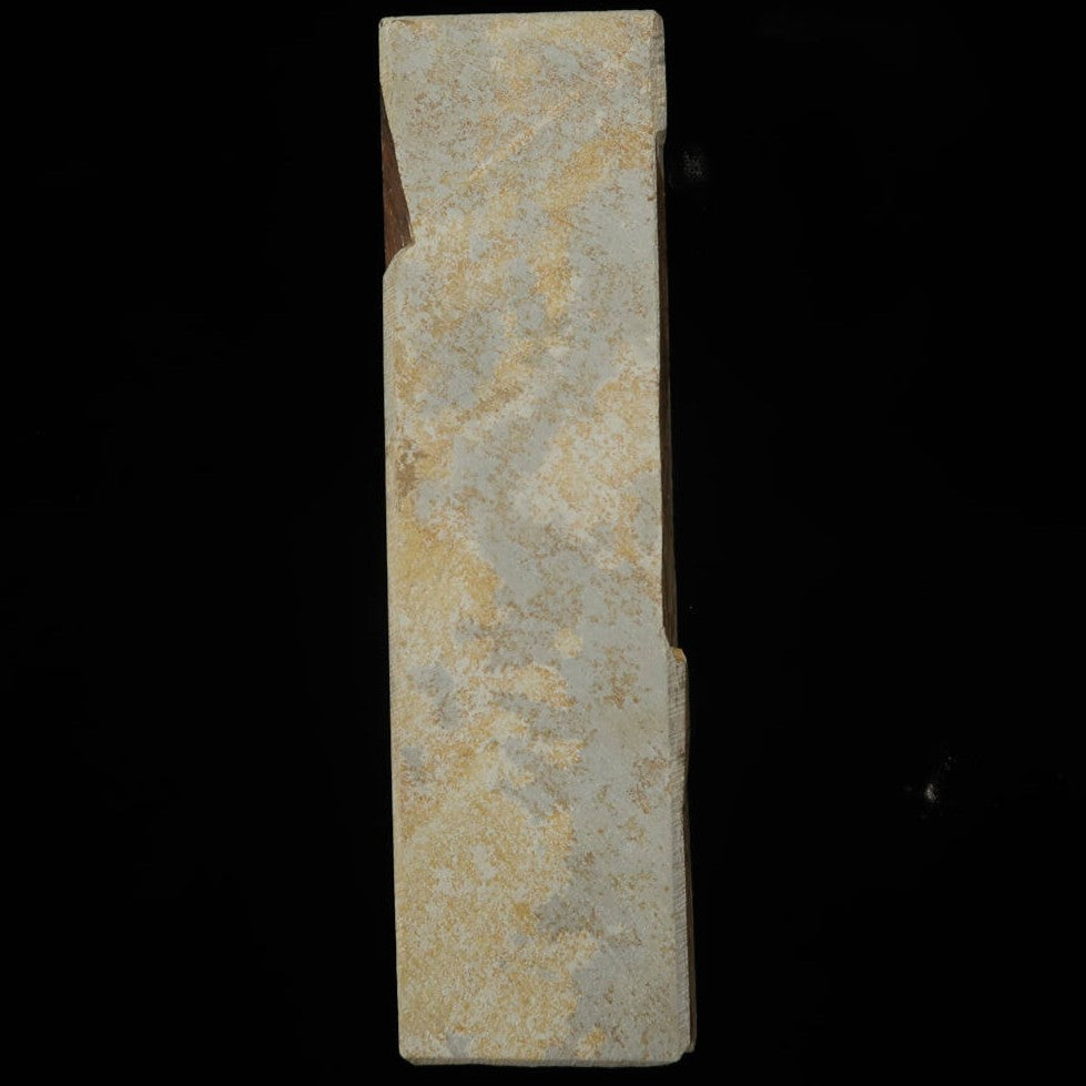 天然砥石　中山　畑中時代　コッパ　手切り（45×159×29mm）