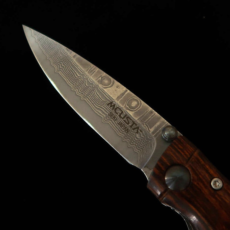 エムカスタMCUSTA 森羅 エモーションシリーズ 竹 ダマスカス VG-10 アイアンウッド MC-0074DI - (71mm)