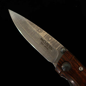 エムカスタMCUSTA 森羅 エモーションシリーズ 竹 ダマスカス VG-10 アイアンウッド MC-0074DI - (71mm)