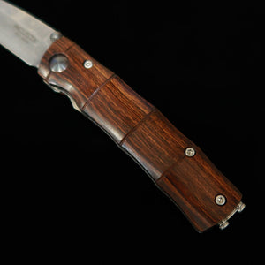 エムカスタMCUSTA 森羅 エモーションシリーズ 竹 ダマスカス VG-10 アイアンウッド MC-0074DI - (71mm)