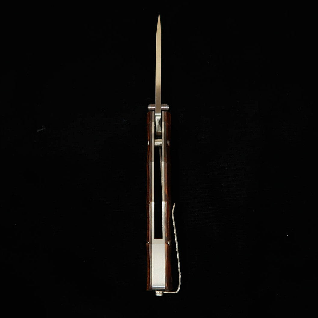 エムカスタMCUSTA 森羅 エモーションシリーズ 竹 ダマスカス VG-10 アイアンウッド MC-0074DI - (71mm)