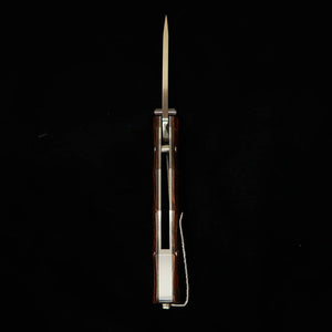 エムカスタMCUSTA 森羅 エモーションシリーズ 竹 ダマスカス VG-10 アイアンウッド MC-0074DI - (71mm)