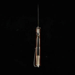 エムカスタMCUSTA 森羅 エモーションシリーズ 竹 ダマスカス VG-10 アイアンウッド MC-0074DI - (71mm)