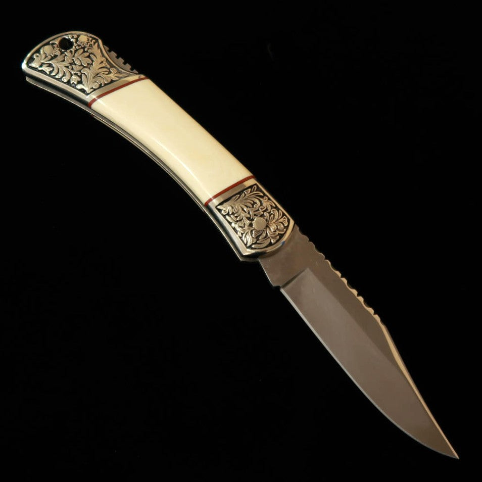 Golden Gordon Folding Knife