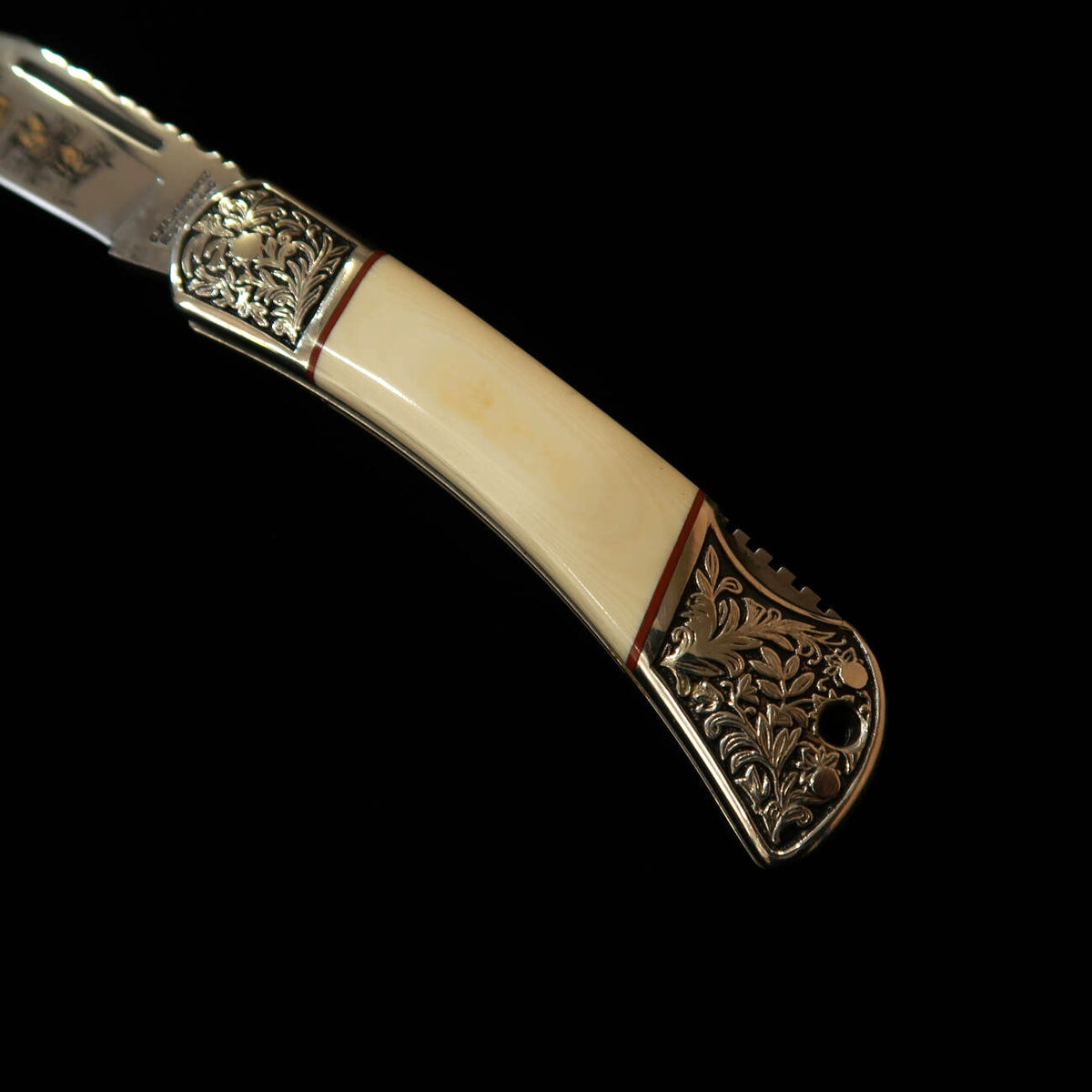 Golden Gordon Folding Knife