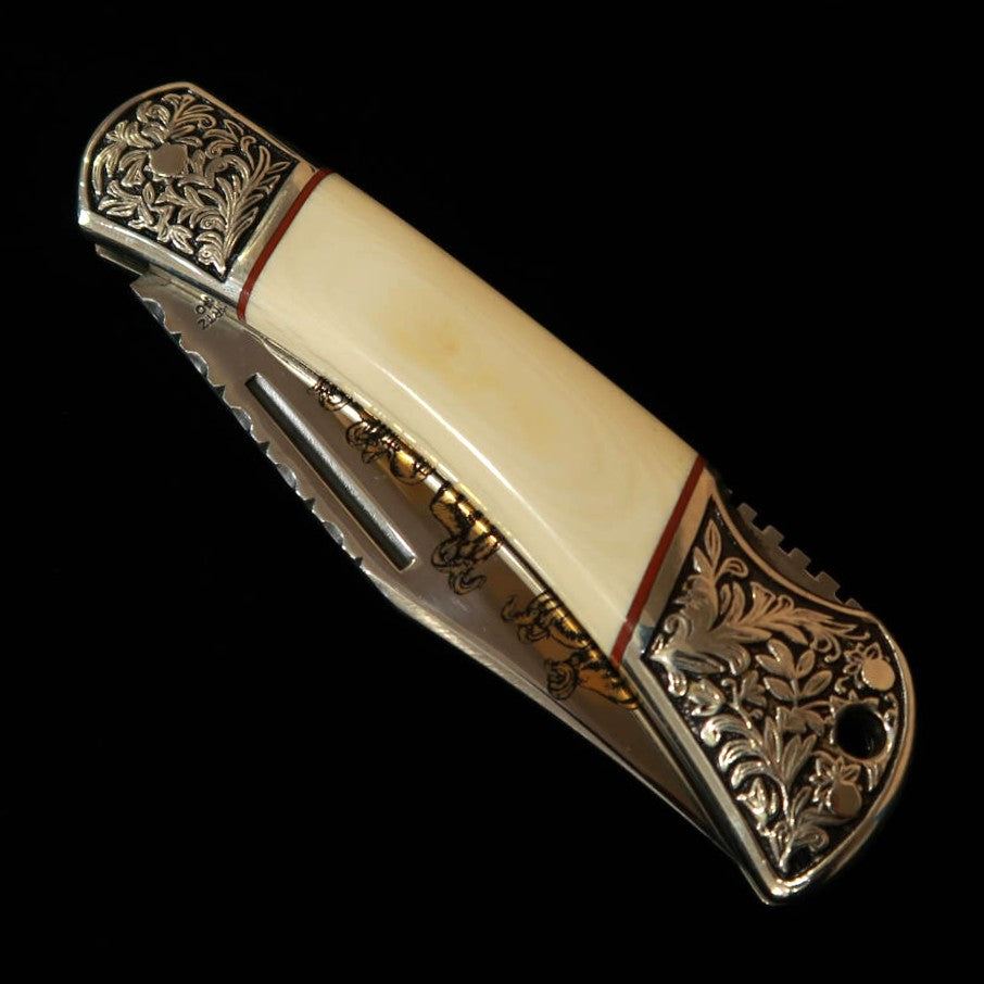Golden Gordon Folding Knife