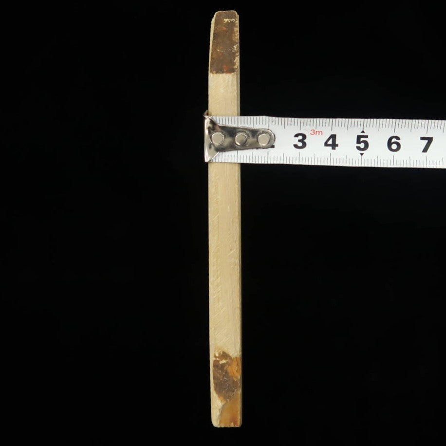 Pierre à aiguiser naturelle Nakayama, époque Hatanaka, Koppa, taillée à la main (84×147×10 mm)