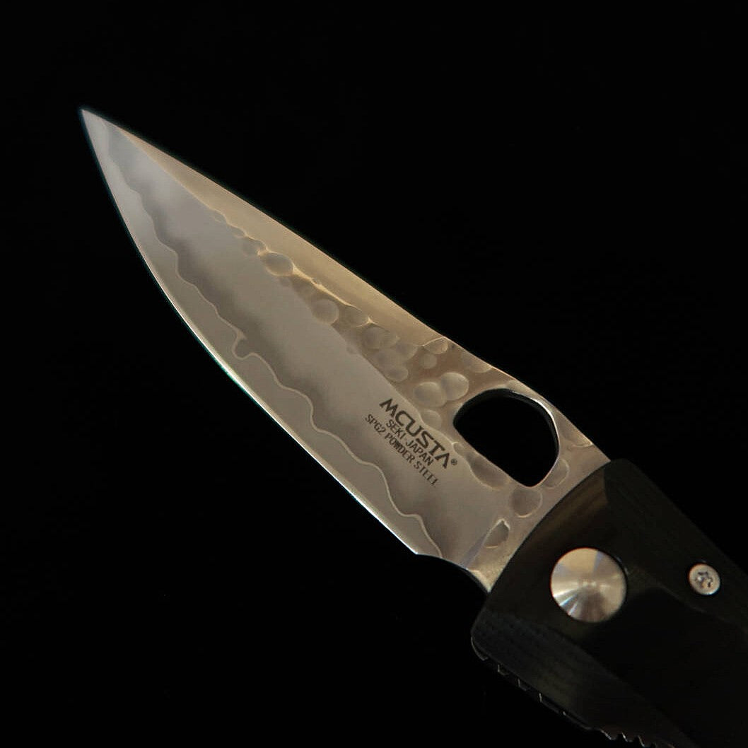 MCUSTA ELITE Elite micarta negra SPG2 MC-0121G (94 mm)