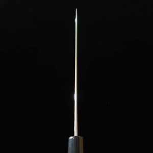 SAKAI KIKUMORI Kikuzuki Gin Gyuto, Ginsan, Polished Finish with Octagonal Magnolia Handle (240mm)