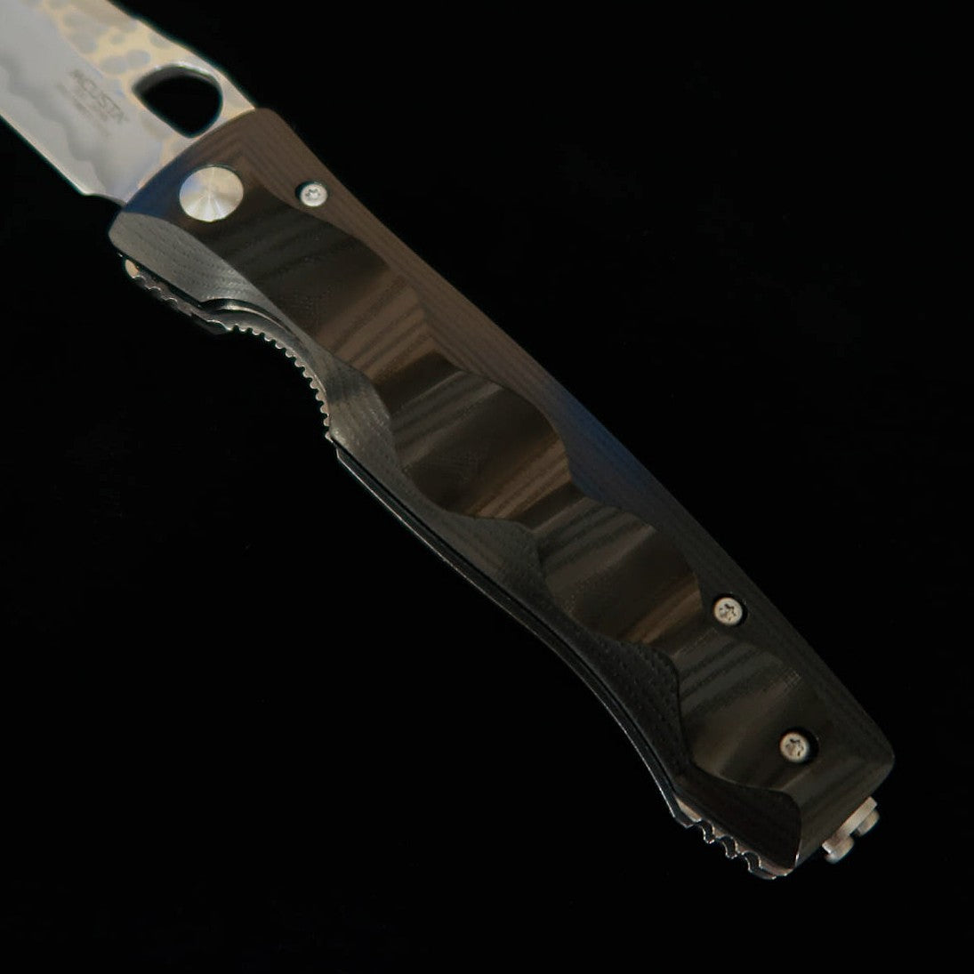 MCUSTA ELITE Elite micarta negra SPG2 MC-0121G (94 mm)