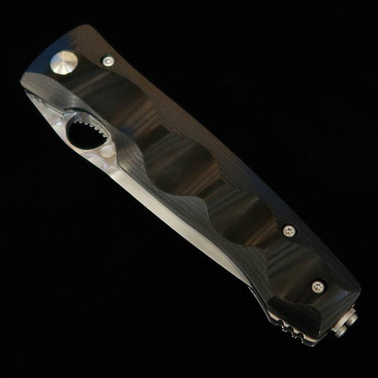 MCUSTA ELITE Elite micarta negra SPG2 MC-0121G (94 mm)