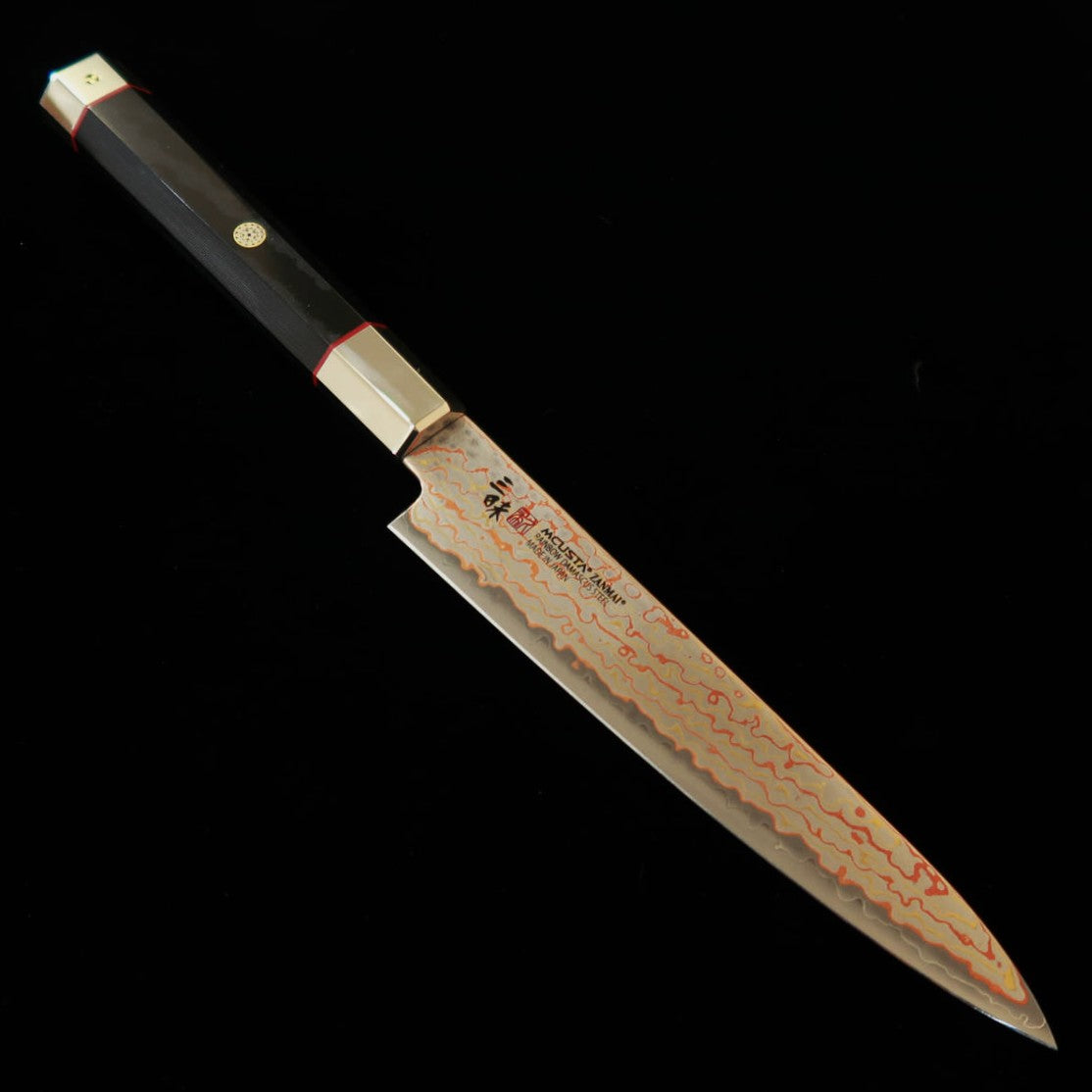 【Nouveau standard】MCUSTA ZANMAI Ultimate 3 « Phénix noir » petty (150 mm)