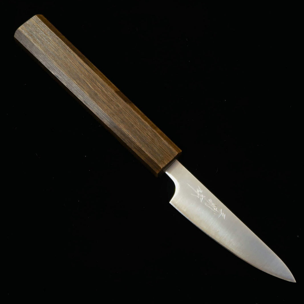 Miura MIURA couteau d’office (paring knife) Aogami Super, manche en chêne vert (80 mm)