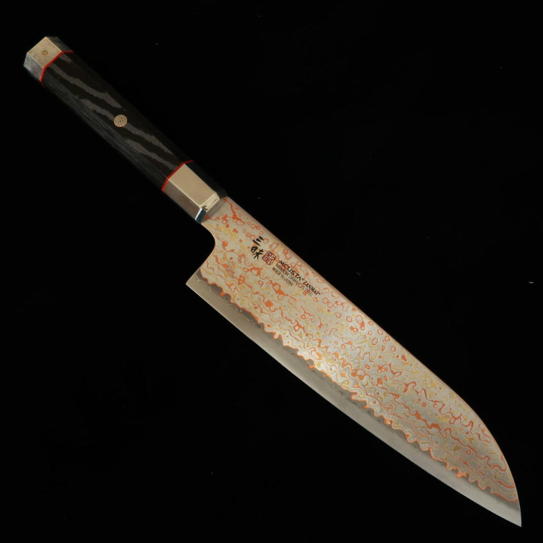 【新定番】三昧MCUSTA ZANMAI アルティメット3 黒鳳凰 三徳 (180mm)