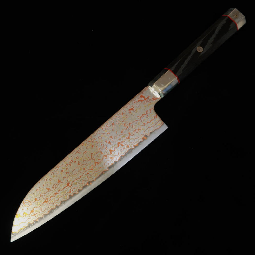 【新定番】三昧MCUSTA ZANMAI アルティメット3 黒鳳凰 三徳 (180mm)
