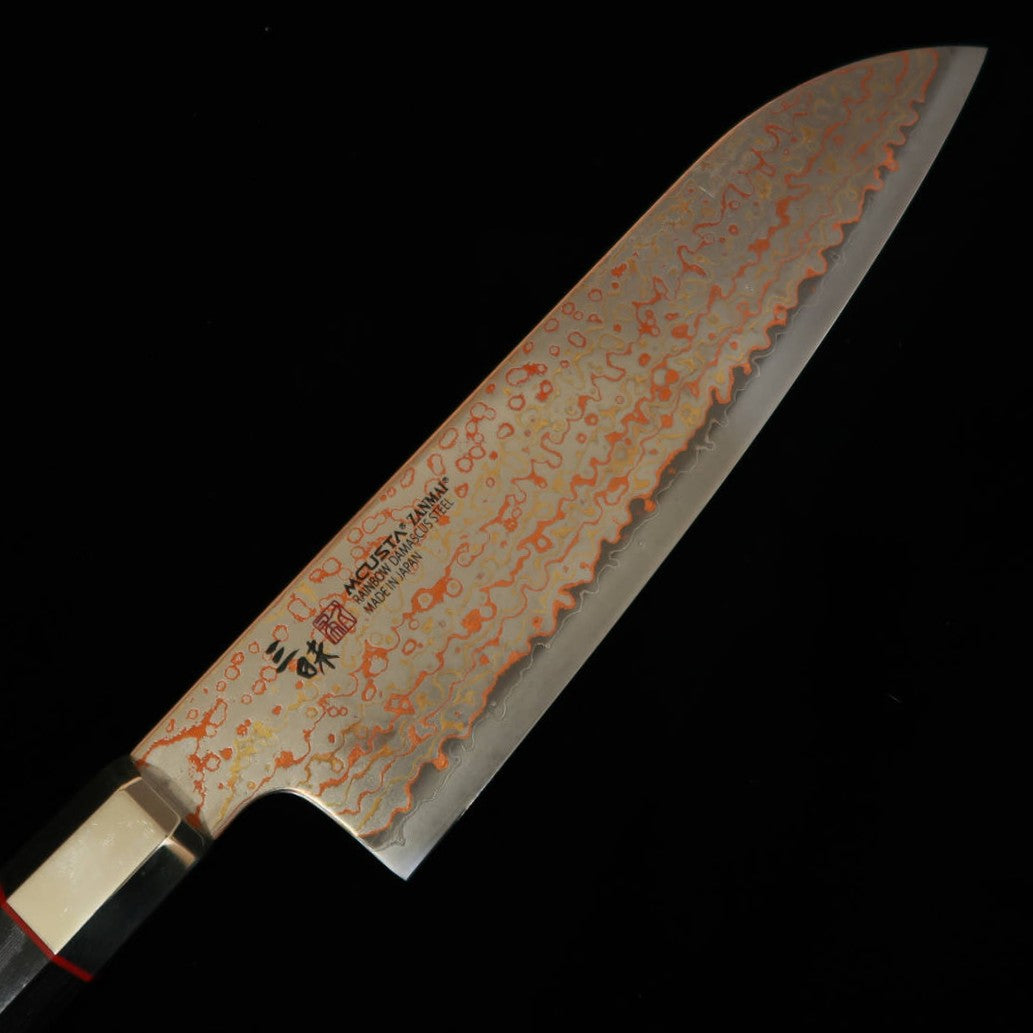 【新定番】三昧MCUSTA ZANMAI アルティメット3 黒鳳凰 三徳 (180mm)