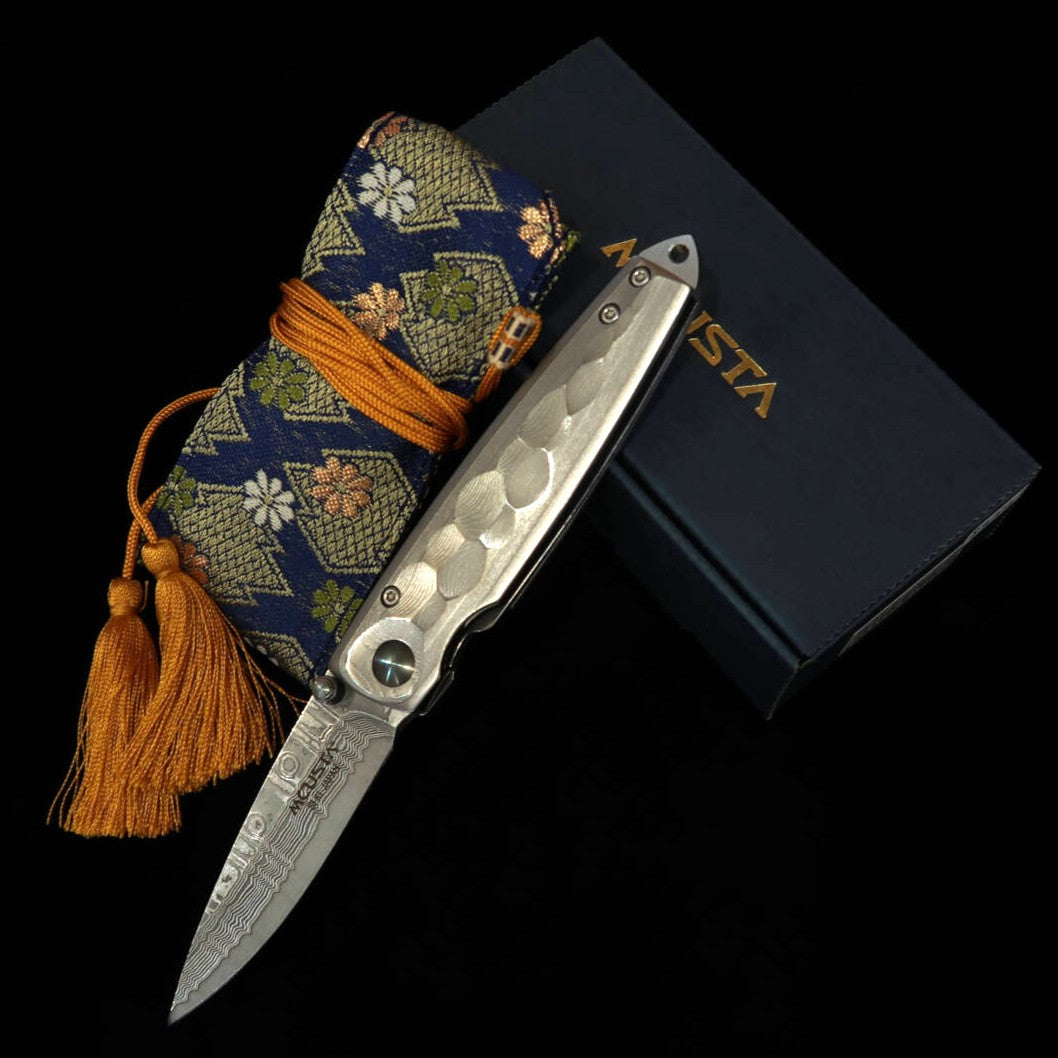 MCUSTA SHINRA Tsuchi DAMASCUS MC-0034D (71 mm)