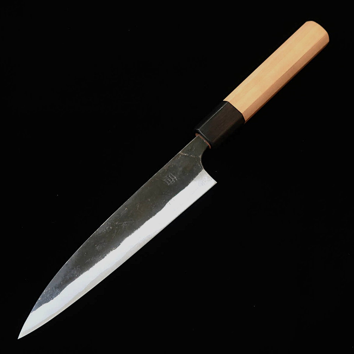 三浦MIURA 鬼尋 柳刃 白紙一号 黒合板桜柄 （150mm）
