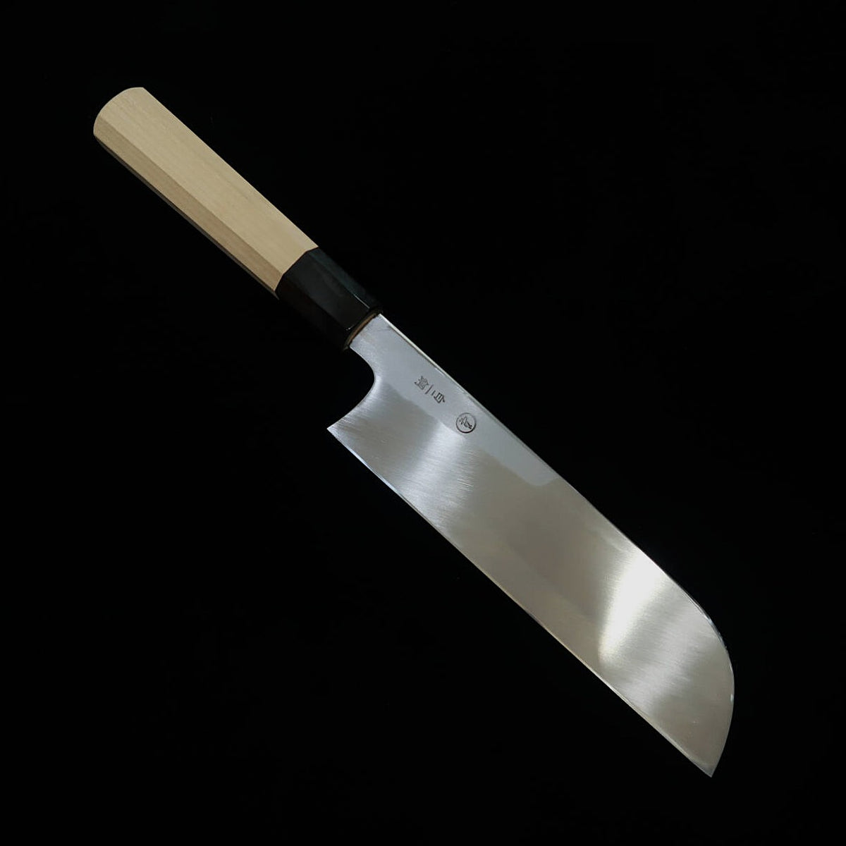 Tadokoro Hamono TADOKORO HAMONO Makoto Mirror Finish Aço Branco nº2 Para Canhotos Kama-Usuba Cabo Octogonal de Pau-branco (195mm)