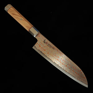 [Novo padrão] MCUSTA ZANMAI Zanmai Ultimate 3 Hakuhouou Santoku (180 mm)