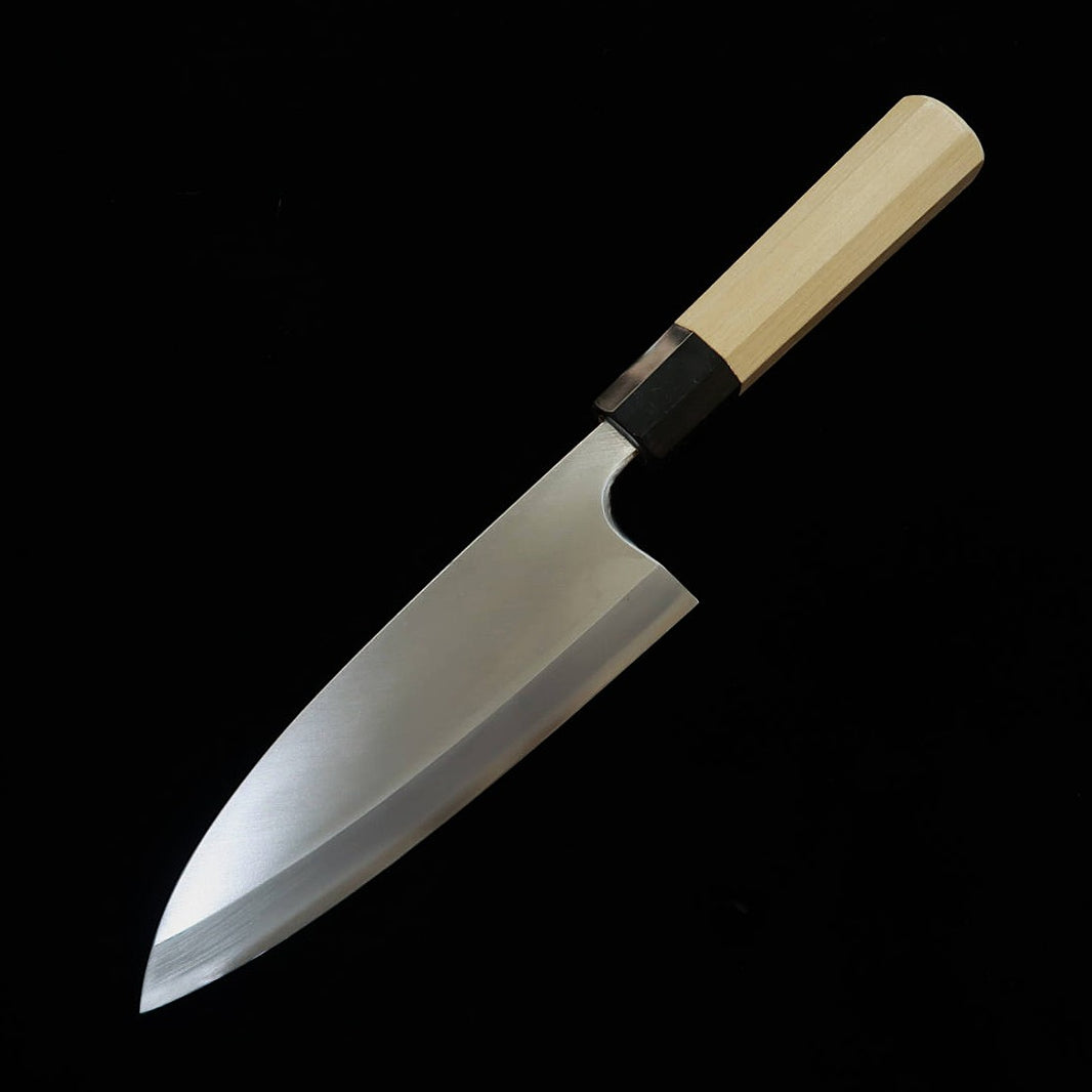 MIURA Deba para Canhotos Ginpaku Nº3 Acabamento em Madeira Cabo de Pau Octogonal (165/180mm)