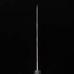 Saji Takeshi SAJI TAKESHI Aogami #2 Damasco coloreado Sujihiki, mango octogonal de palisandro (240/270 mm)
