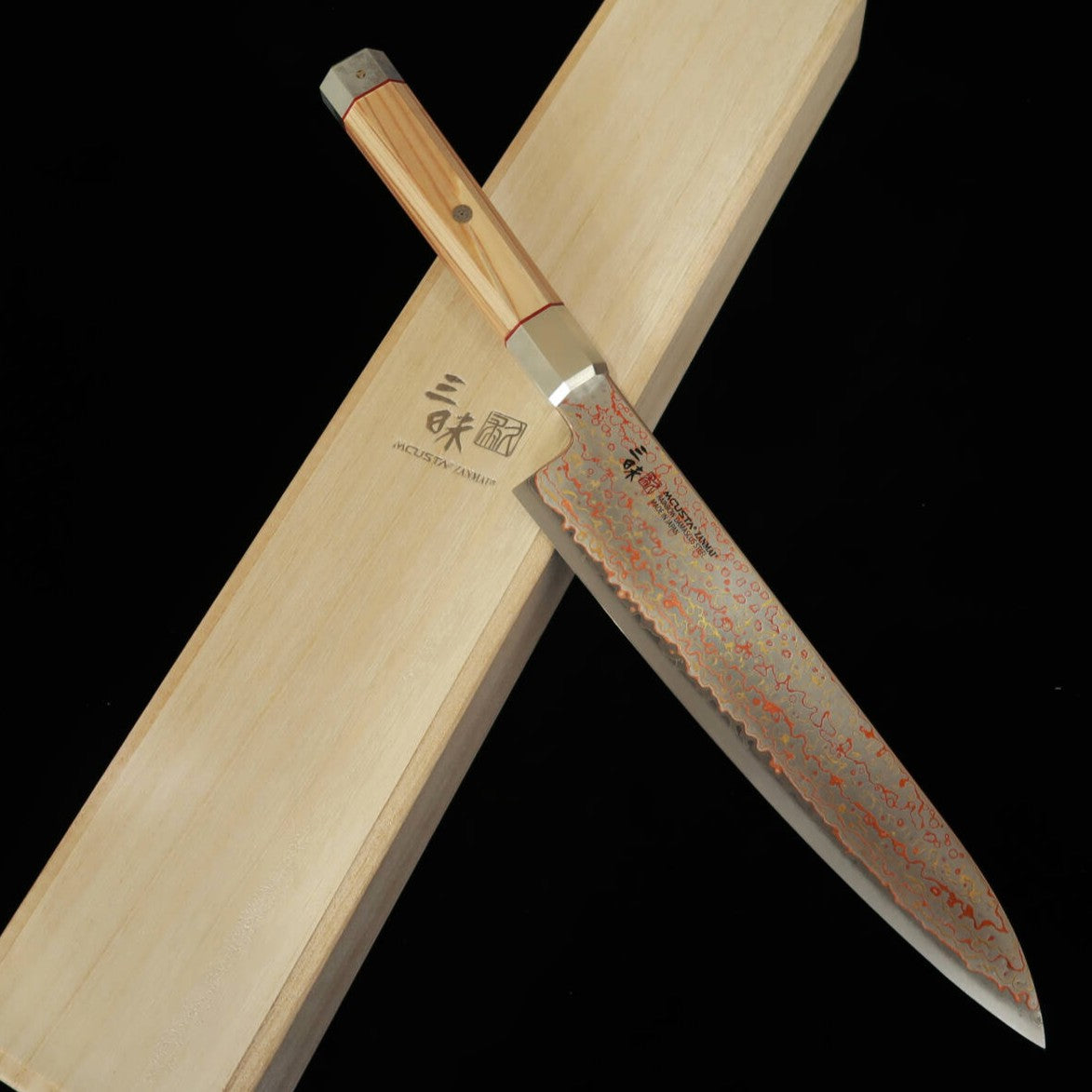 [Novo padrão] MCUSTA ZANMAI Zanmai Ultimate 3 Hakuhouou Gyuto (210 mm)