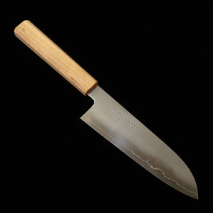 KAGEKIYO santoku aço Gingami nº 3 WS cabo octogonal de cerejeira (180 mm)